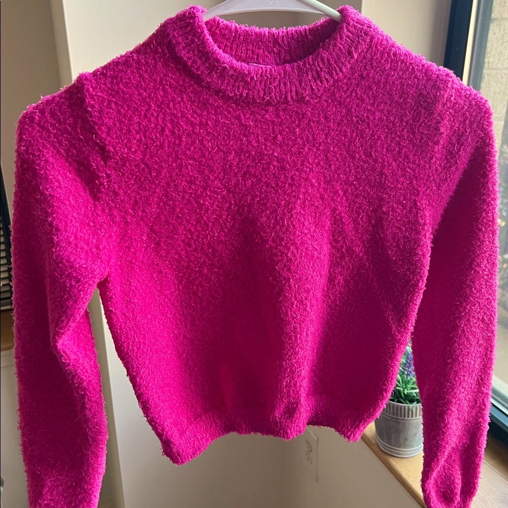 Abound Pink Fuchsia Sweater (Small)